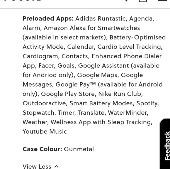 Fossil gen 6 limited edition rose gold and gun metal smart watch with straps - Picture 8 of 9